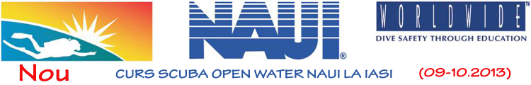 CURS SCUBA DIVER AUGUST 2013